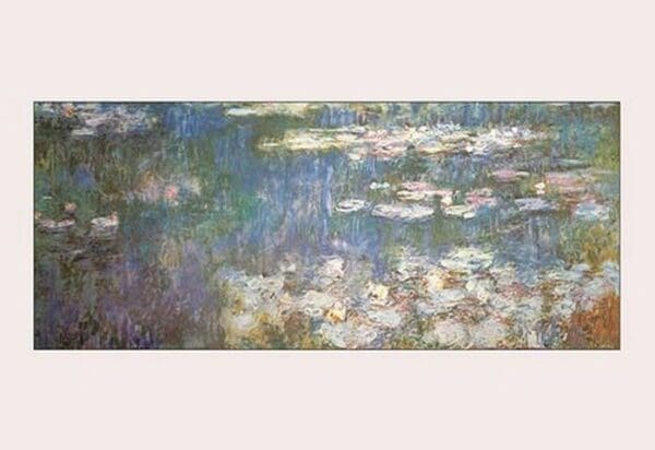 Water Lily Pond by Claude Monet - Art Print