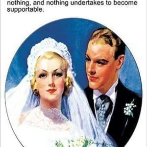 Wedding n. by Wilbur Pierce - Art Print