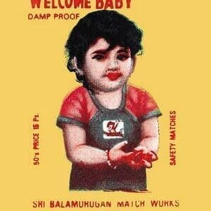 Welcome Baby - Art Print