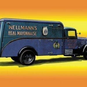 Wellmann's Mayo Truck - Art Print