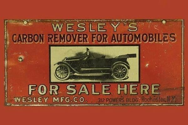 Wesley's Carbon Remover for Automobiles - Art Print