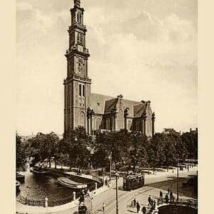 Westmarkt met Westerkerk