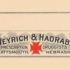 Weyrich & Hadraba Prescription Druggists - Art Print