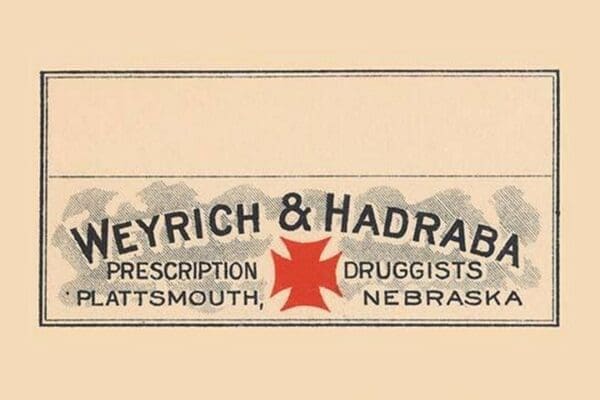 Weyrich & Hadraba Prescription Druggists - Art Print