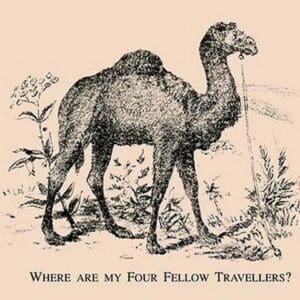 Where are my Four Fellow Travelers? by American Puzzle Co. - Art Print