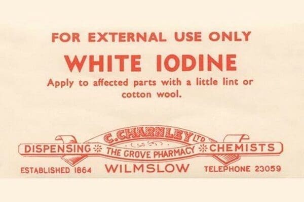 White Iodine - Art Print