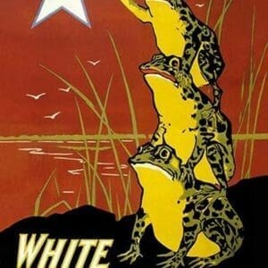 White Star Coffee by U.S. Printing Co - Art Print