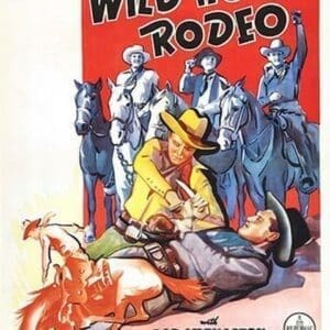 Wild Horse Rodeo - Art Print