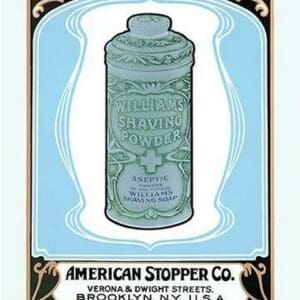 Williams Shaving Powder - Art Print