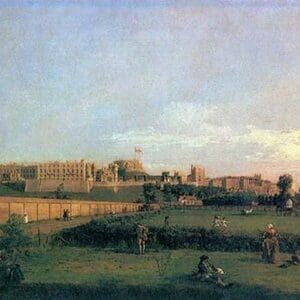 Windsor Castle by Canaletto - Art Print