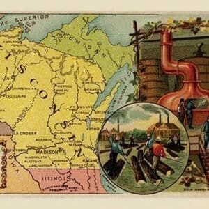 Wisconsin by Arbuckle Brothers - Art Print