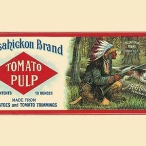 Wissahickon Brand Tomato Pulp - Art Print