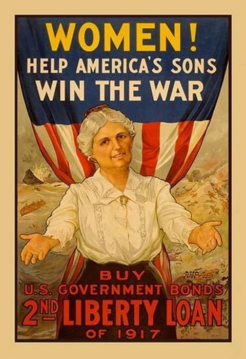 Women! Help America's Sons Win the War - Art Print