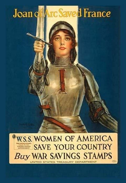 Women of America Save Your Country by Coffin - Art Print