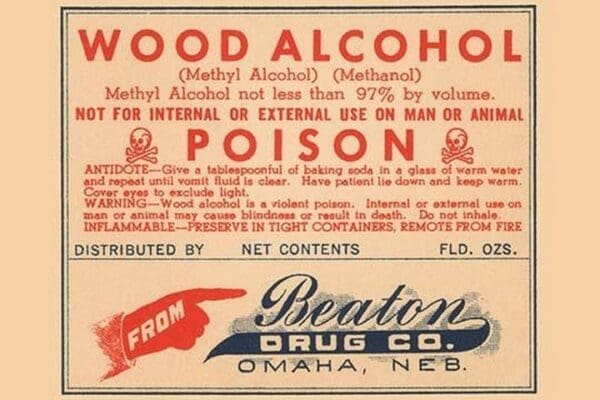 Wood Alcohol - Poison - Art Print