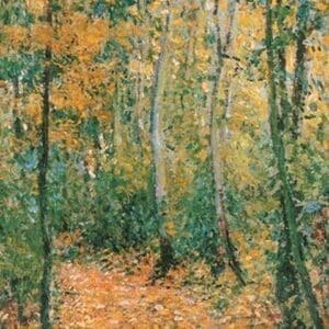 Wood Lane by Claude Monet - Art Print