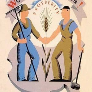 Work Pays America! by WPA - Art Print