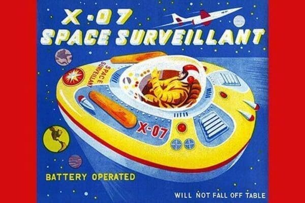 X-07 Space Surveillant #2 - Art Print