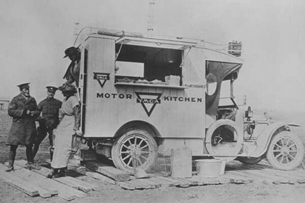 YMCA Army Motor Kitchen - Art Print