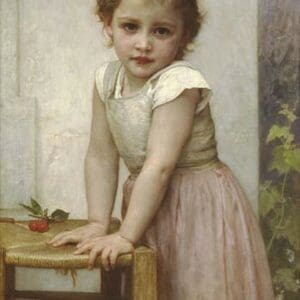 Yvonne by William Bouguereau - Art Print